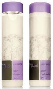 Shampoo e Condicionador plant liso e solto